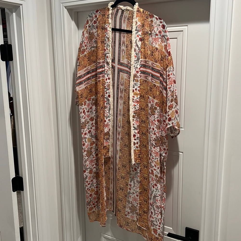 Floral Kimono Cover up